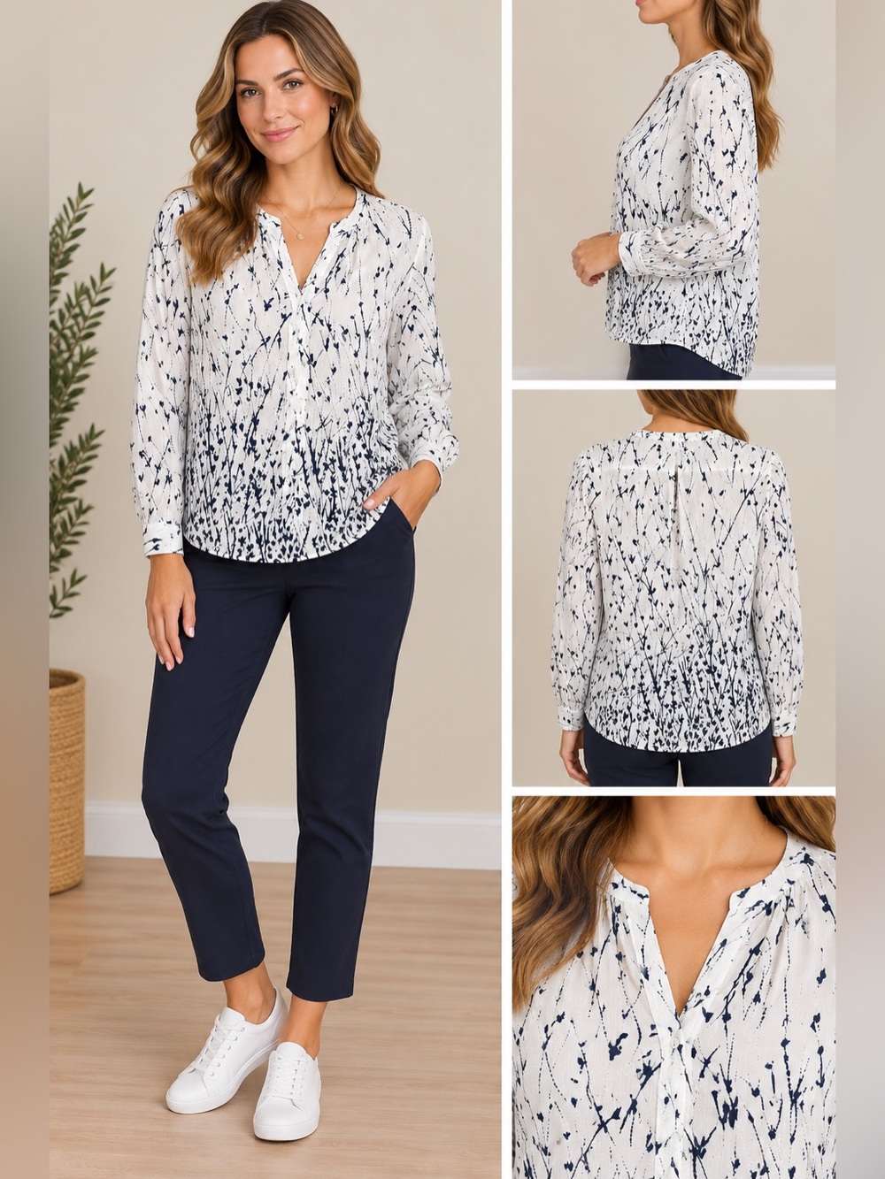 Women's Dalia Blouse Large